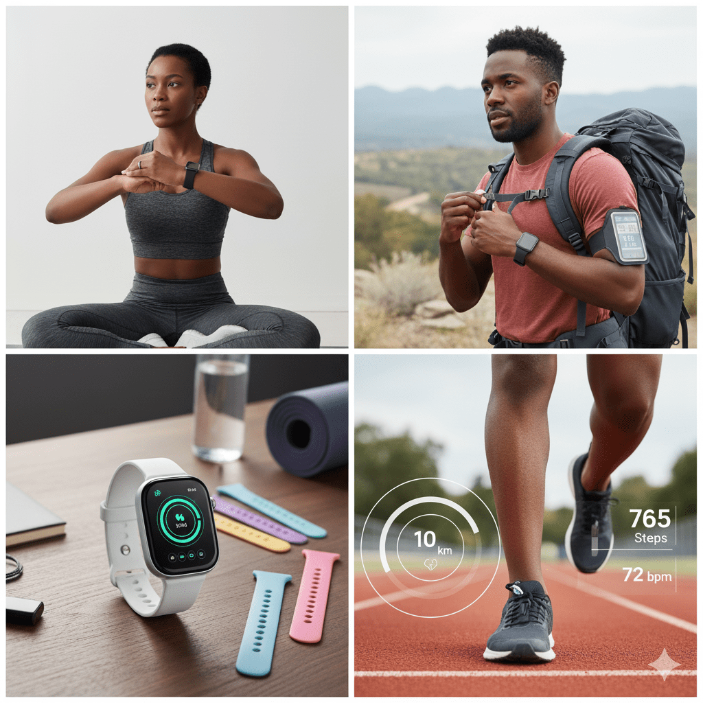 Track steps and health on the go with home fitness technology